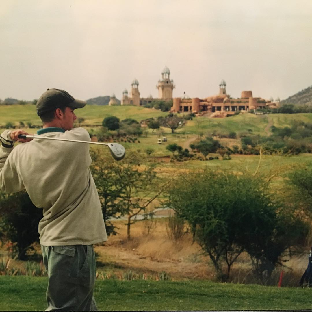 Check out this #actionshot of me #circa 2001 @suncityresortsa #lostcity #golfcourse #greatmemories