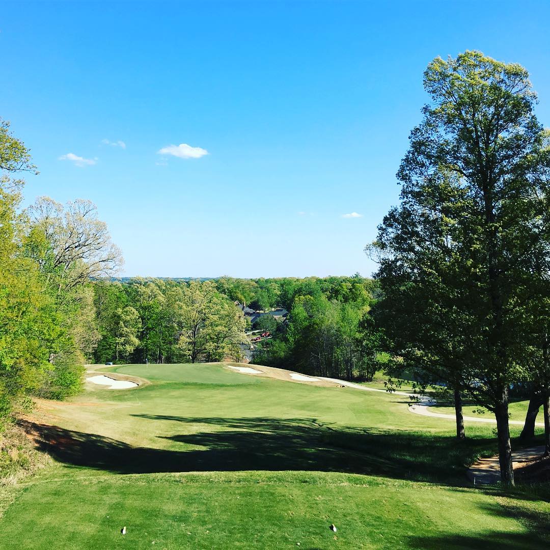 Great weather and @cramermountainclub is in perfect condition #2nd #golf #cramermountain