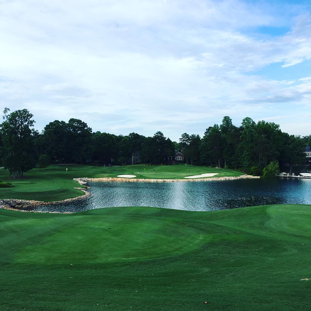 One of my favorite courses close to #charlotte - @thepeninsulaclb @GolfweekAmTour check out the awes
