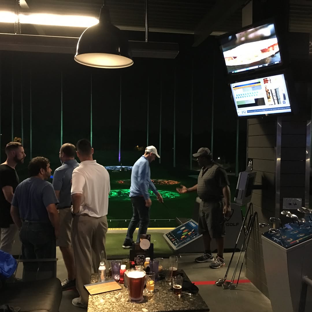 Awesome night out with the @cramermountainclub crew! @topgolf #topgolf