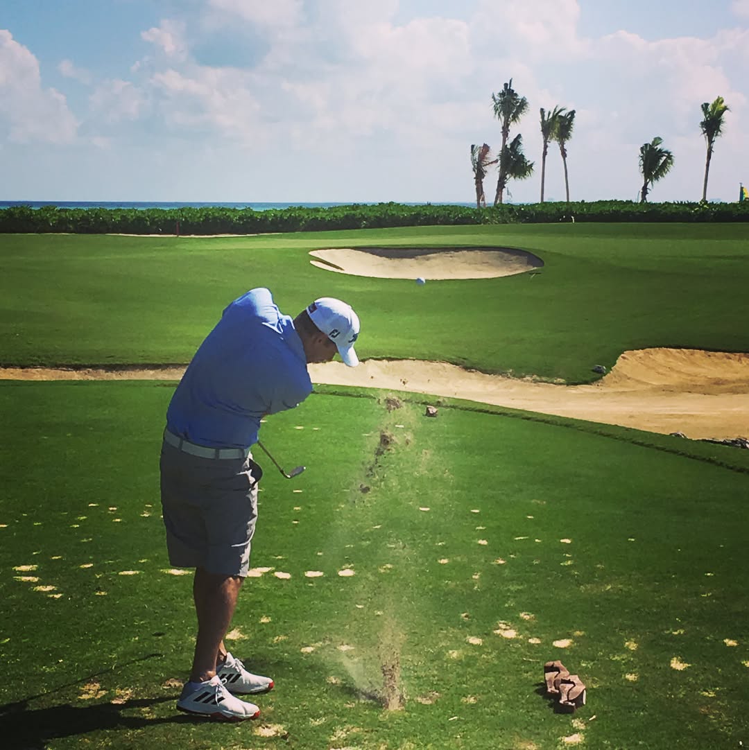Got to play @golfmayakoba today and had a great time! #mexico #mayakoba
