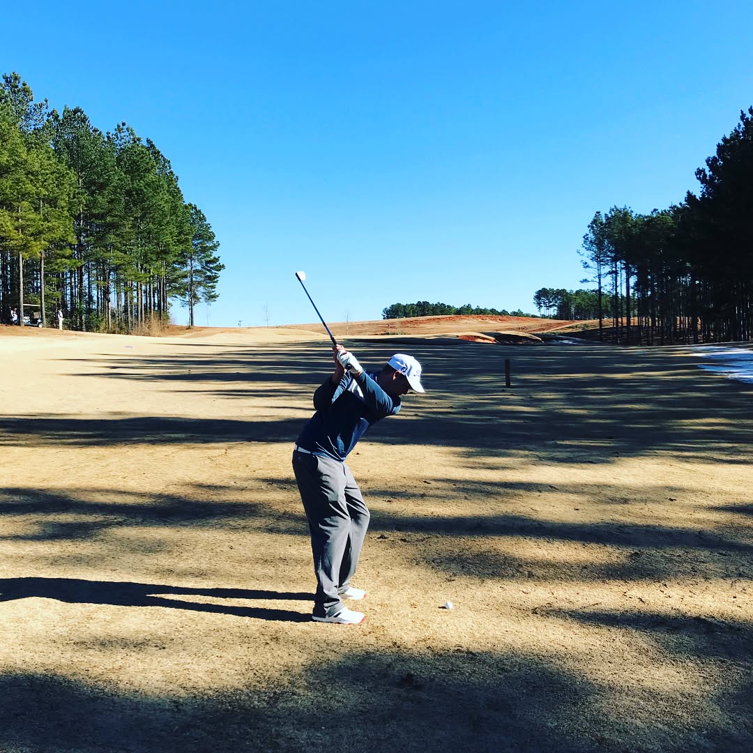 Thanks to the #snow in #Charlotte we played @edgewatergolf yesterday. #goodtimes #golfedout