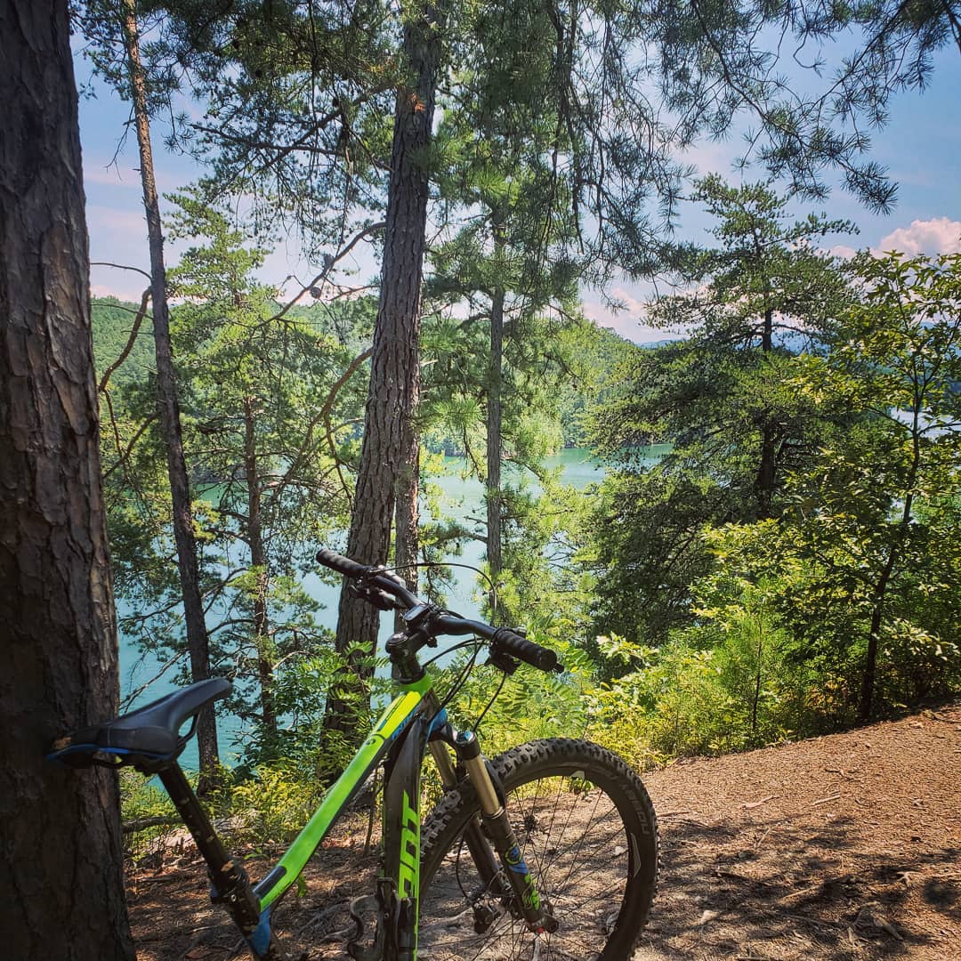 50+ miles of awesome trails in Bryson City, NC. #notgolf #mtb #otherhobby