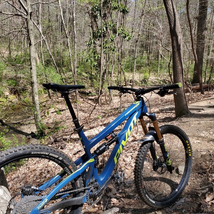 Pivot Trail 429 ride in RBP