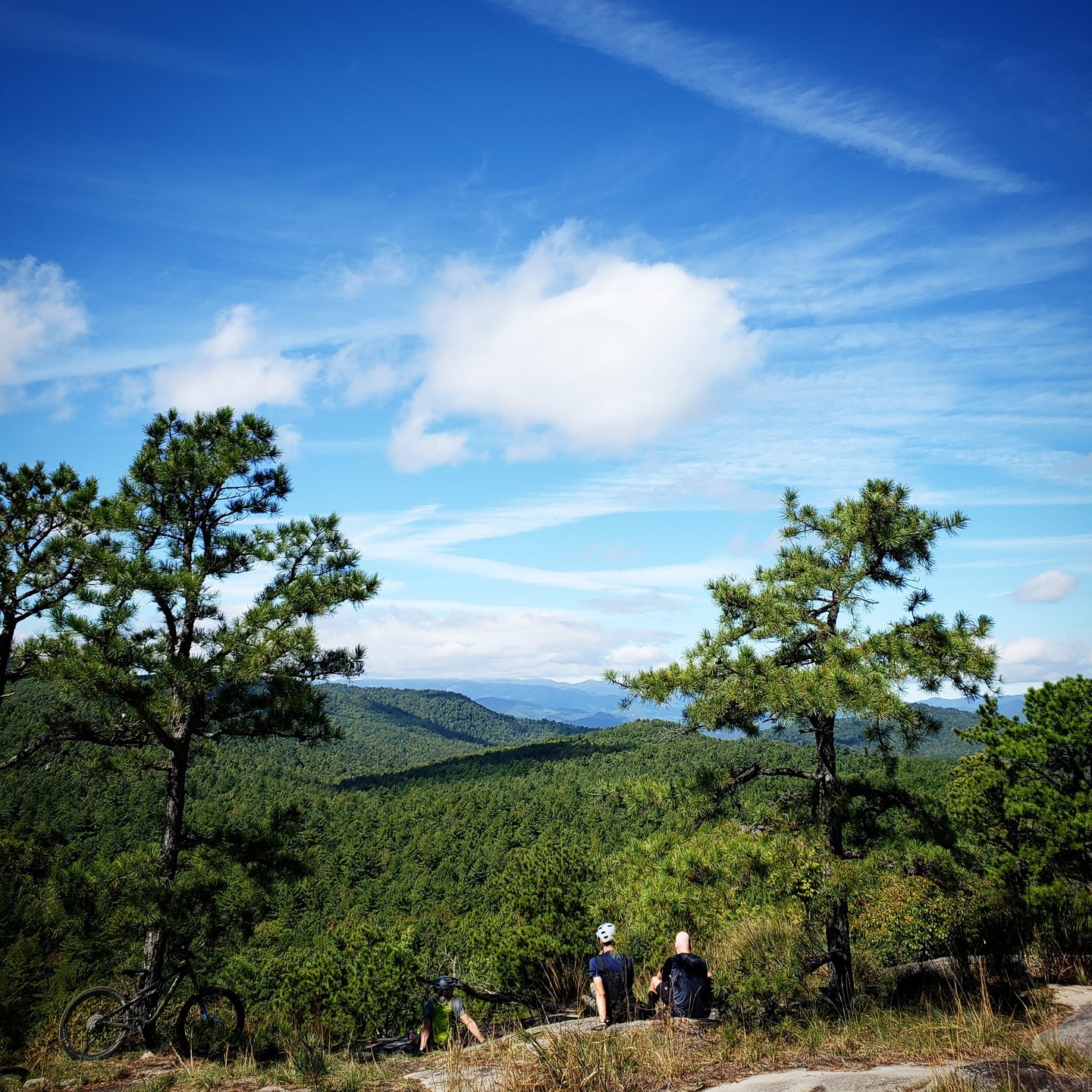 Dupont MTB, hiking, fires and friends.