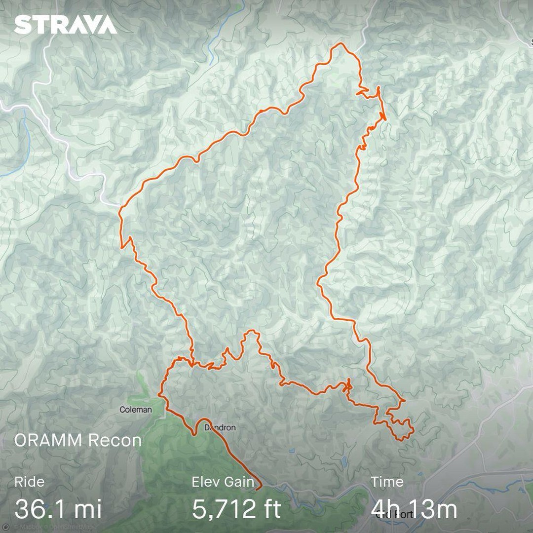 #ORAMM #2021 Recon Ride with Wes
