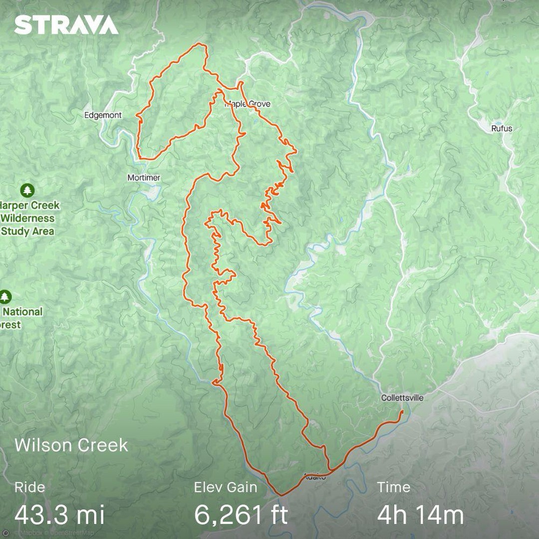 Wilson Creek #2022 - Should have checked trail reports on Middle Wilson, was not what I was expectin