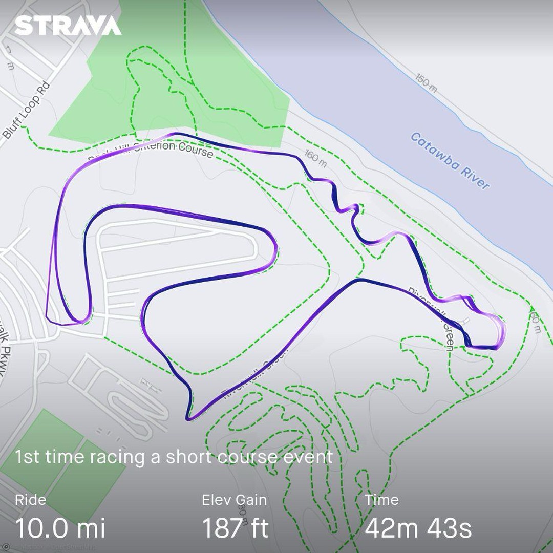 First short course MTB race at Rock Hill