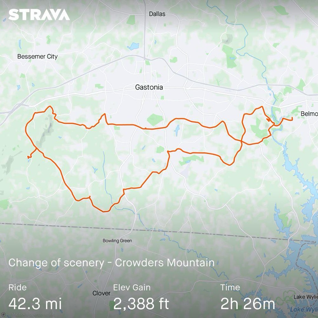 Change of scenery - Crowders Mountain