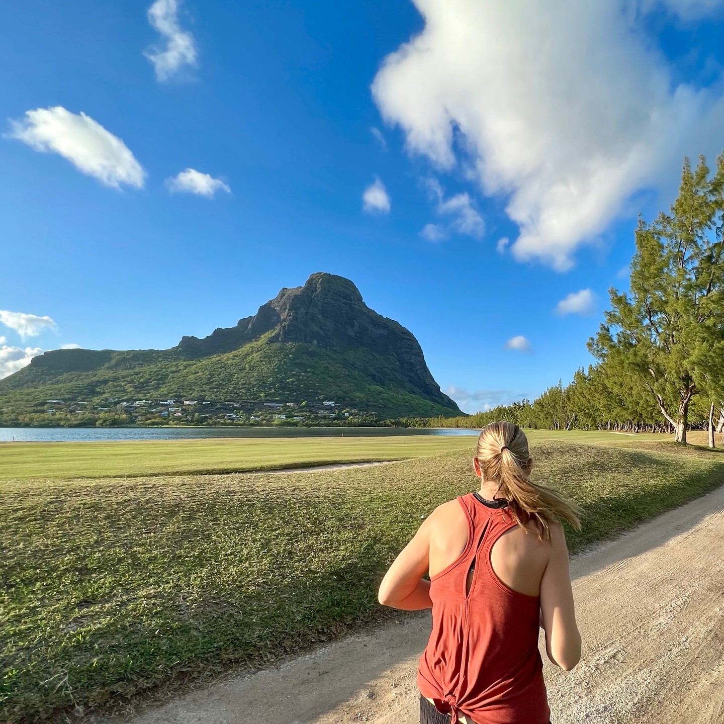 I have run in worse places at #6AM #mauritius