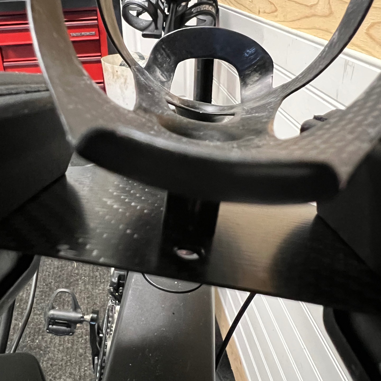 Winter DIY project - Carbon (BTA) bottle mount.