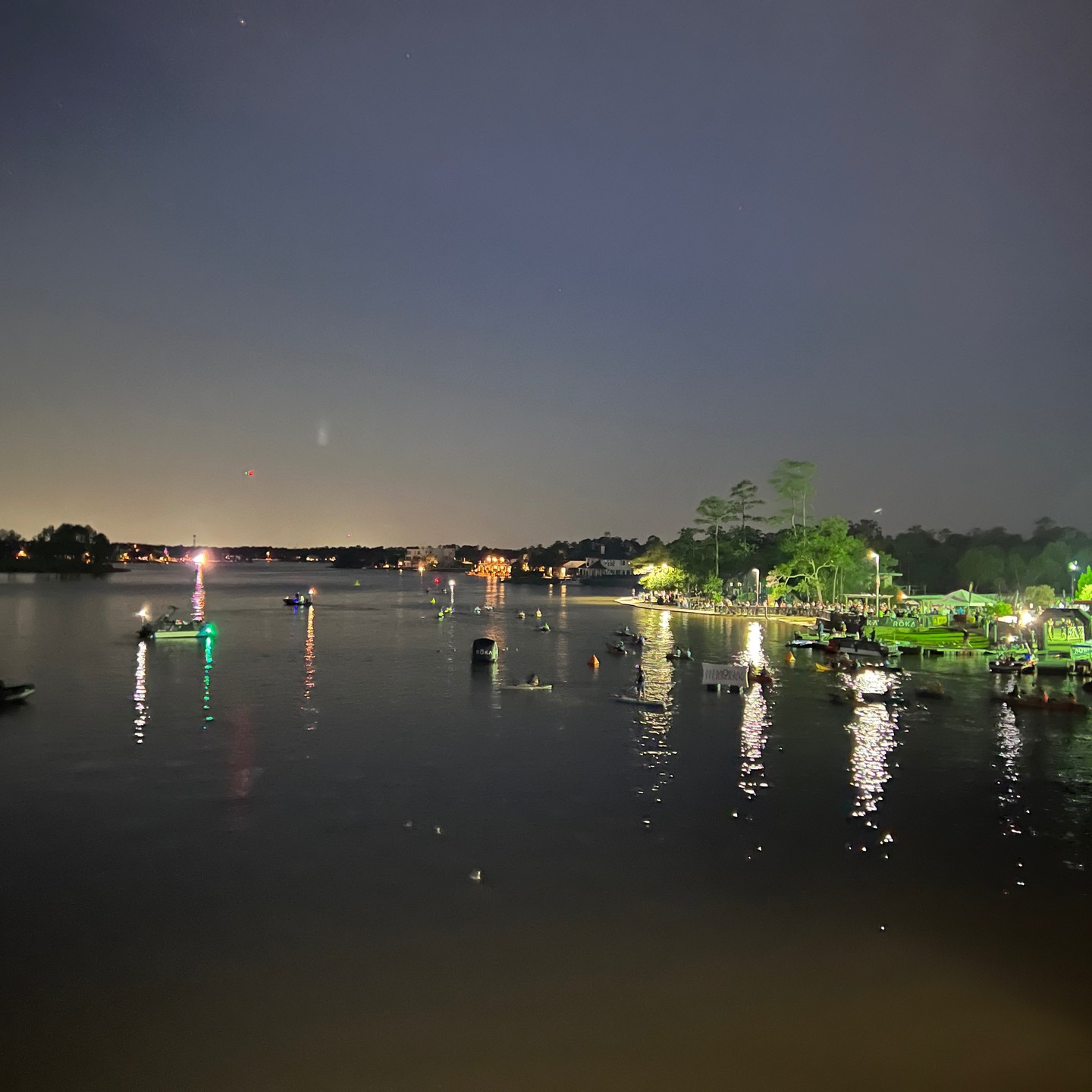 #2023 #IMTexas - The 1 mile walk from T1 to Swim Start