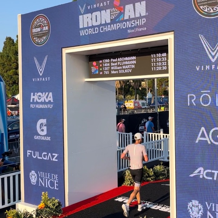 Lap 1 felt great ... Lap 3, not so much ...