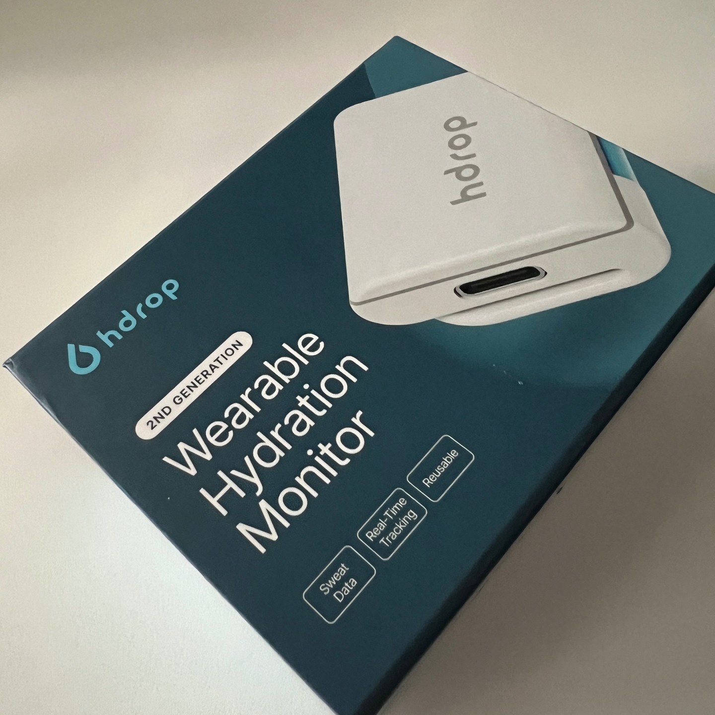 Really looking forward to digging into my sweat and sodium loss with this great device from @hdrop.t