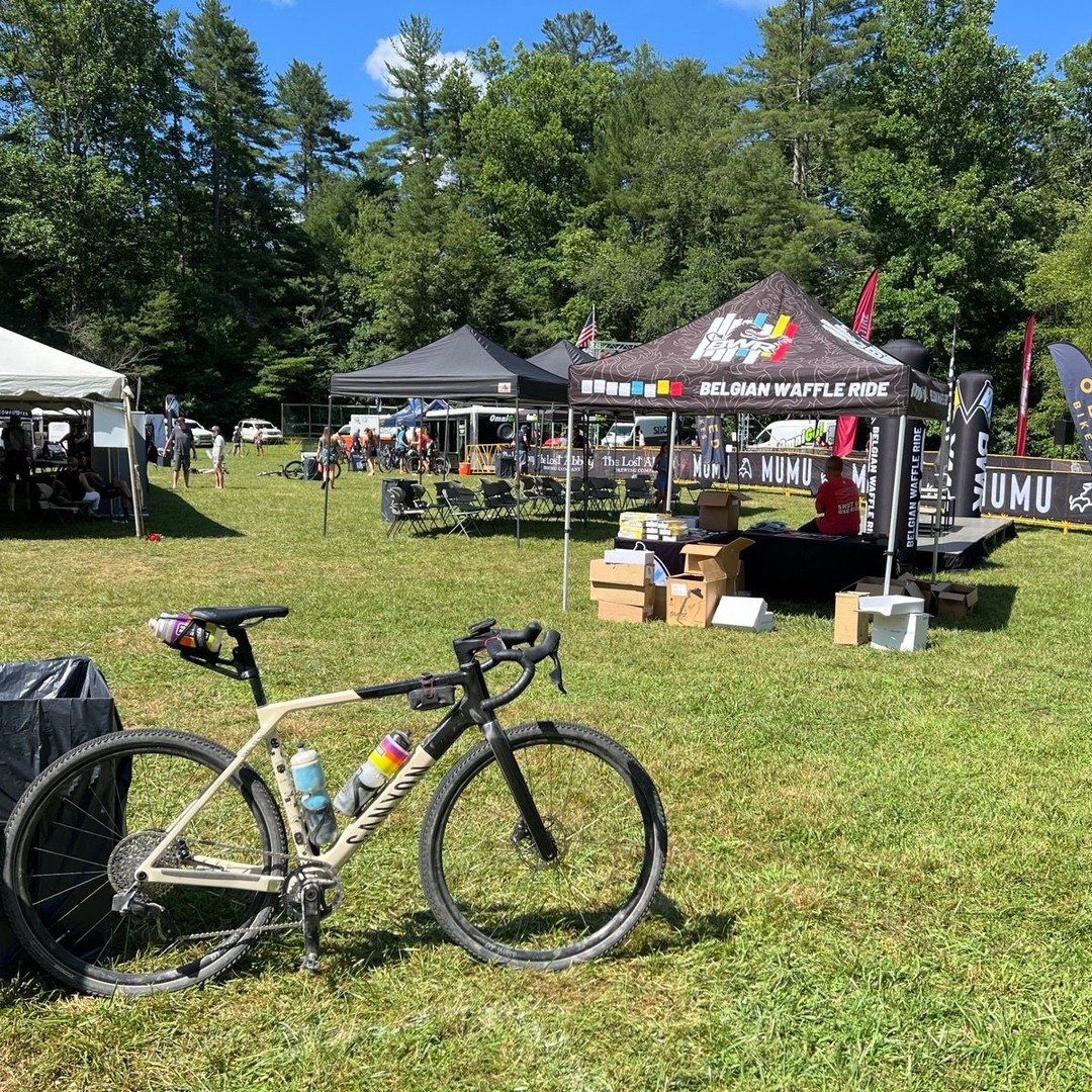 #2024 @belgianwaffleride in Asheville, NC - Super fun #gravel race with a massive testing climb in t