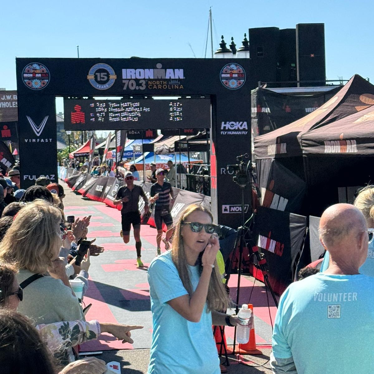 Super day with the #family cheering me on! Overall a great race for me, 6th place in my AG with a 4: