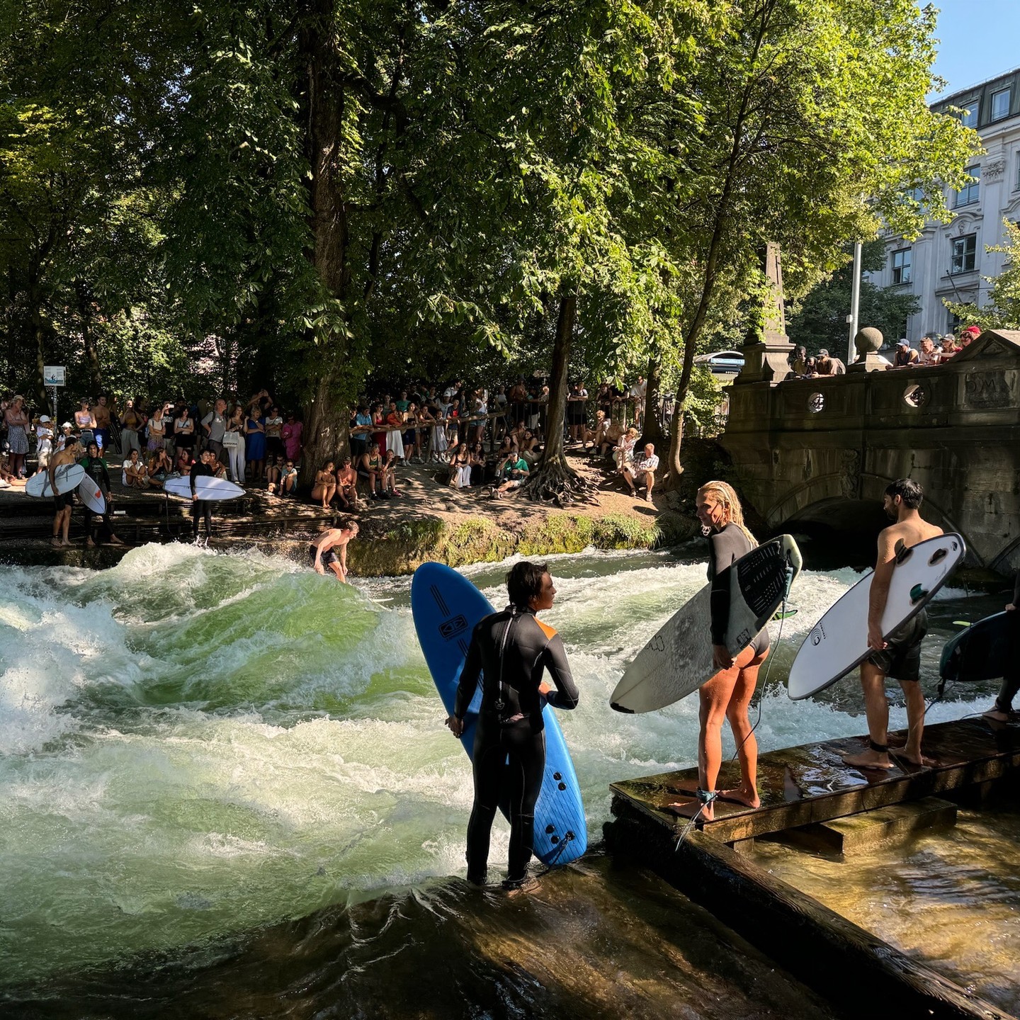 Didnt get to river surf in #Munich but will on my next visit!