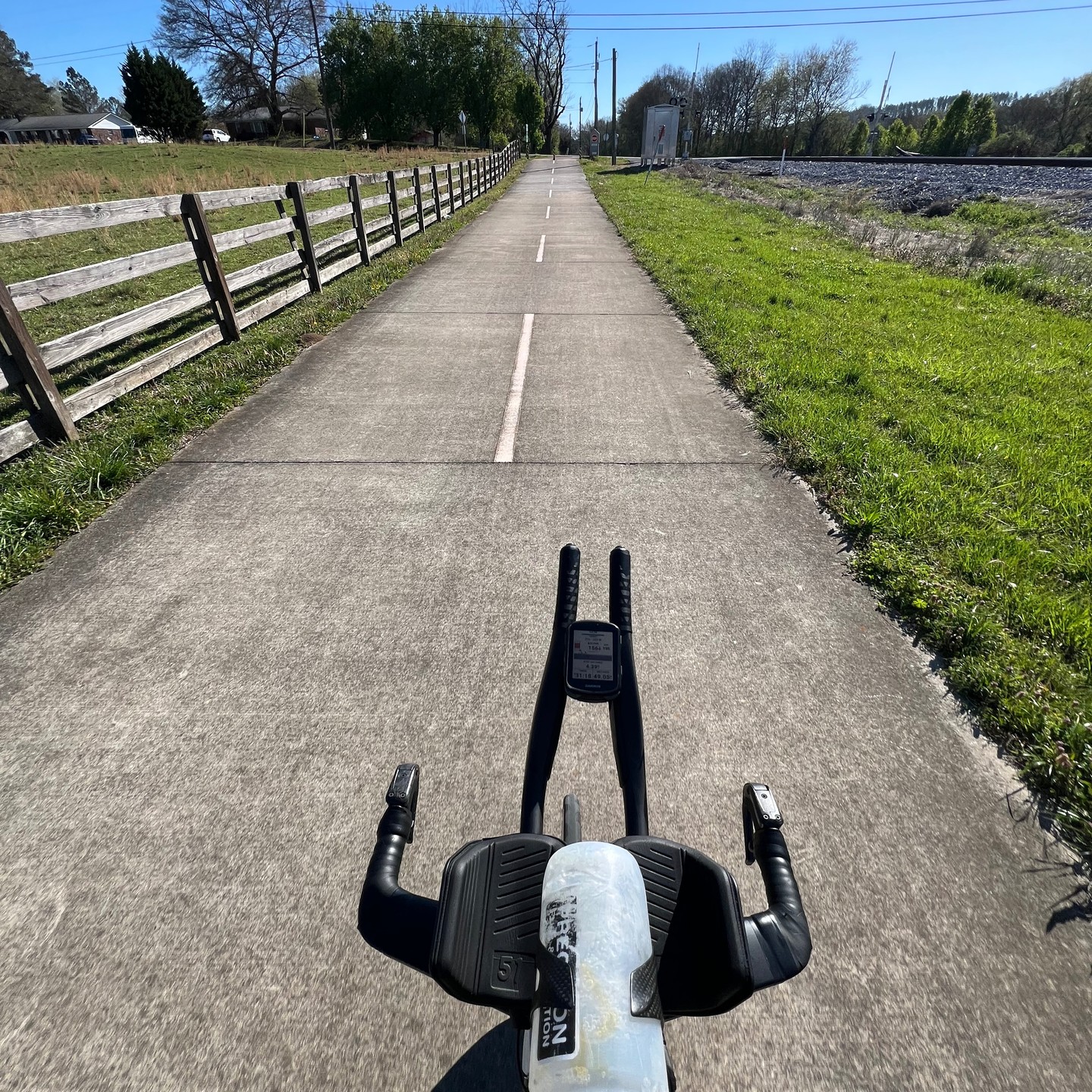 90 miles on the Silver Comet Trail in Atlanta