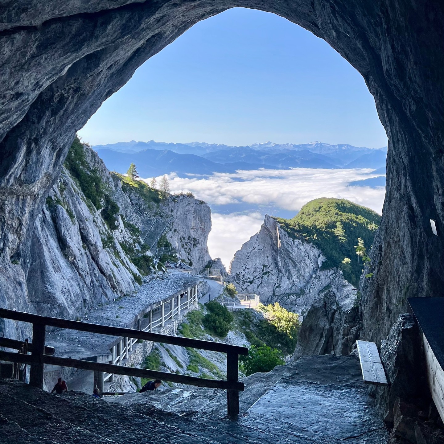 Nice hike to the Ice Caves (Eisriesenwelt)