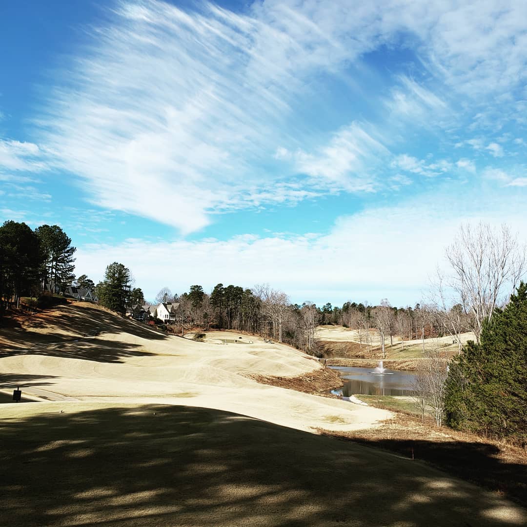 More awesome #weather here in #charlotte for #golf. Good day out at @verdictridgecc for the first ti