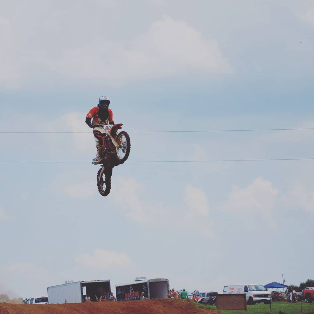 Crappy #golf weather so checking out some #tbt #moto photos! #goodtimes #braap