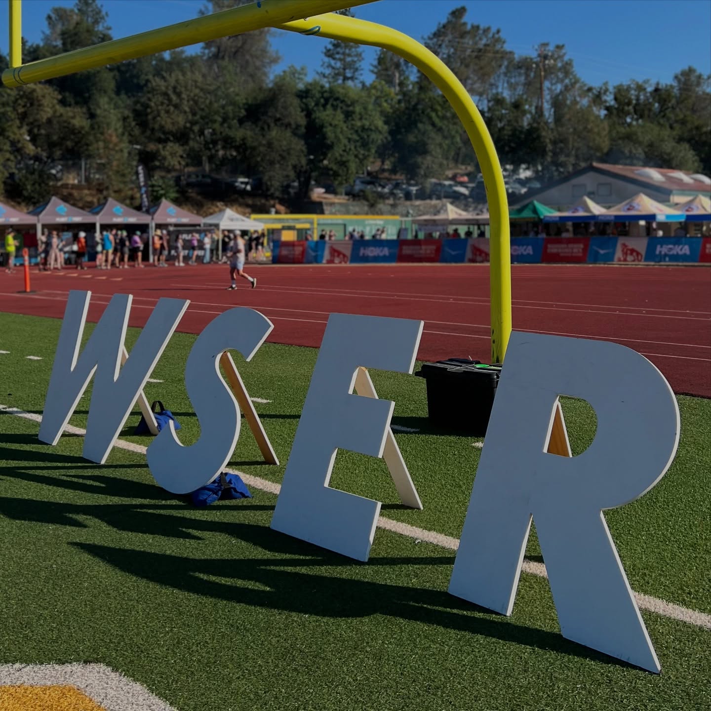 Not great pictures, but great memories, watching the finish of the @wser 100 yesterday #inspired